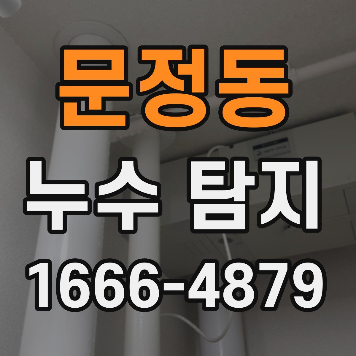 문정동 누수 탐지