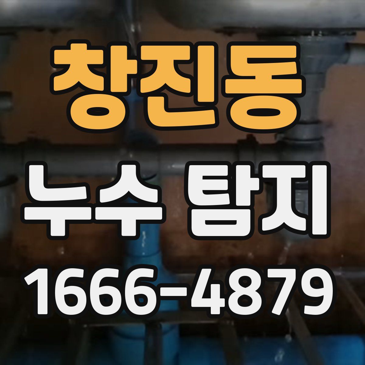 창진동 누수 탐지