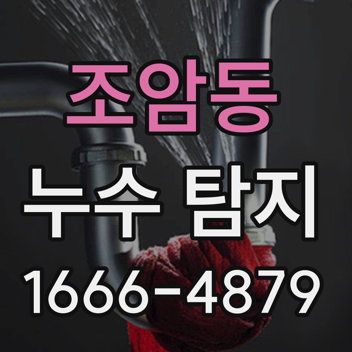 조암동 누수 탐지