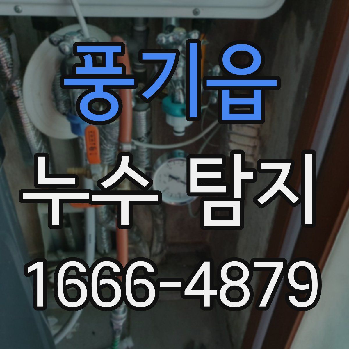 풍기읍 누수 탐지