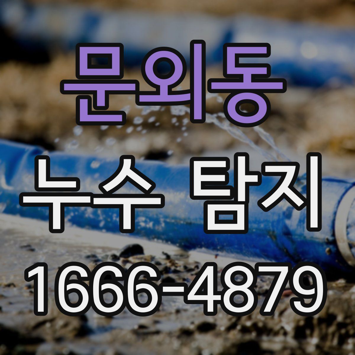 문외동 누수 탐지