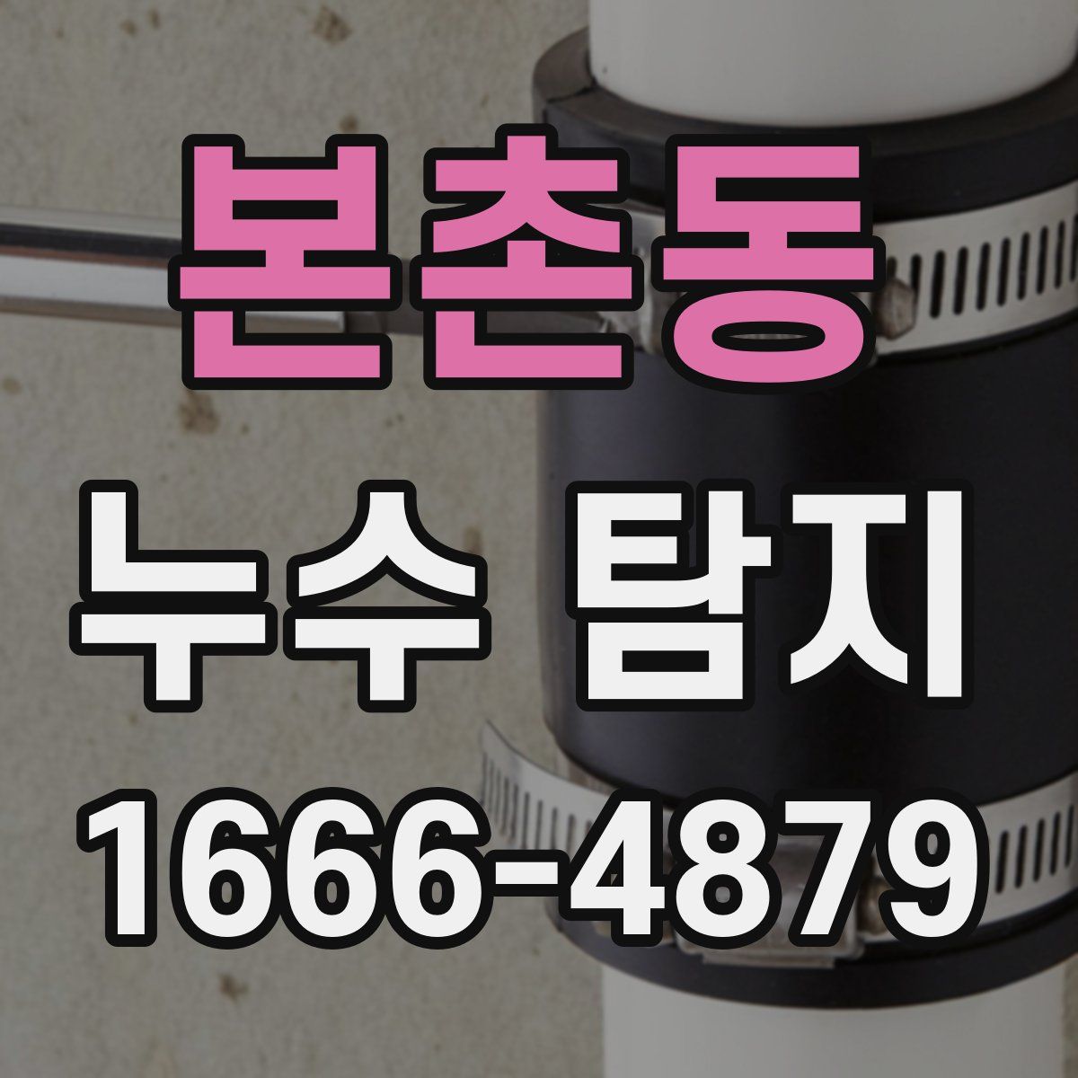 본촌동 누수 탐지