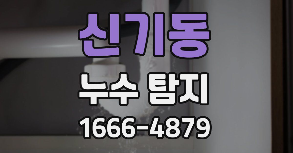 신기동 누수 탐지