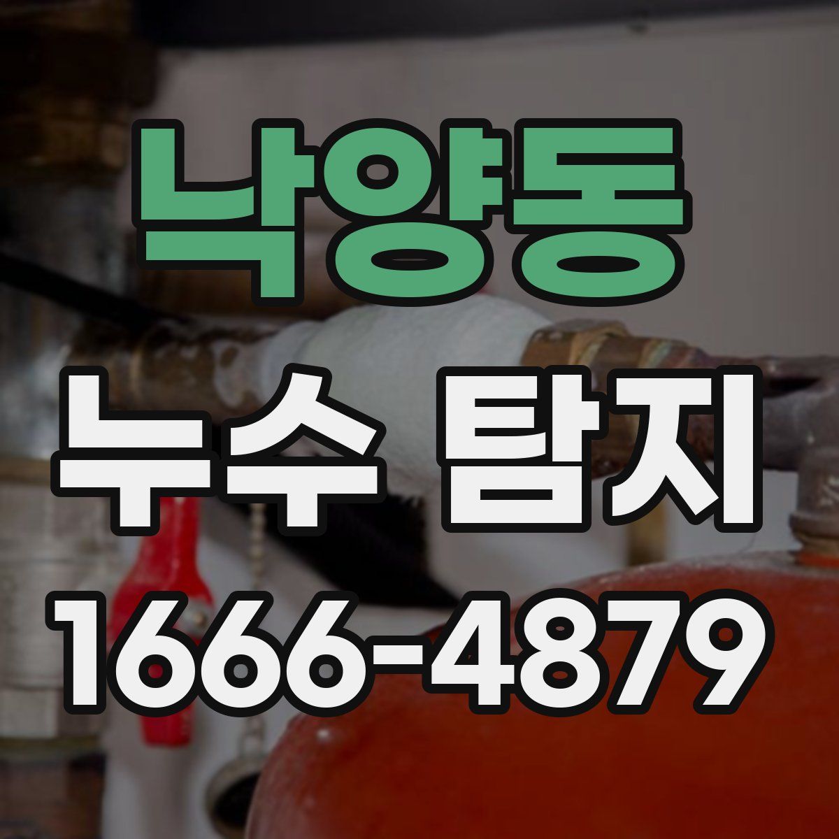 낙양동 누수 탐지