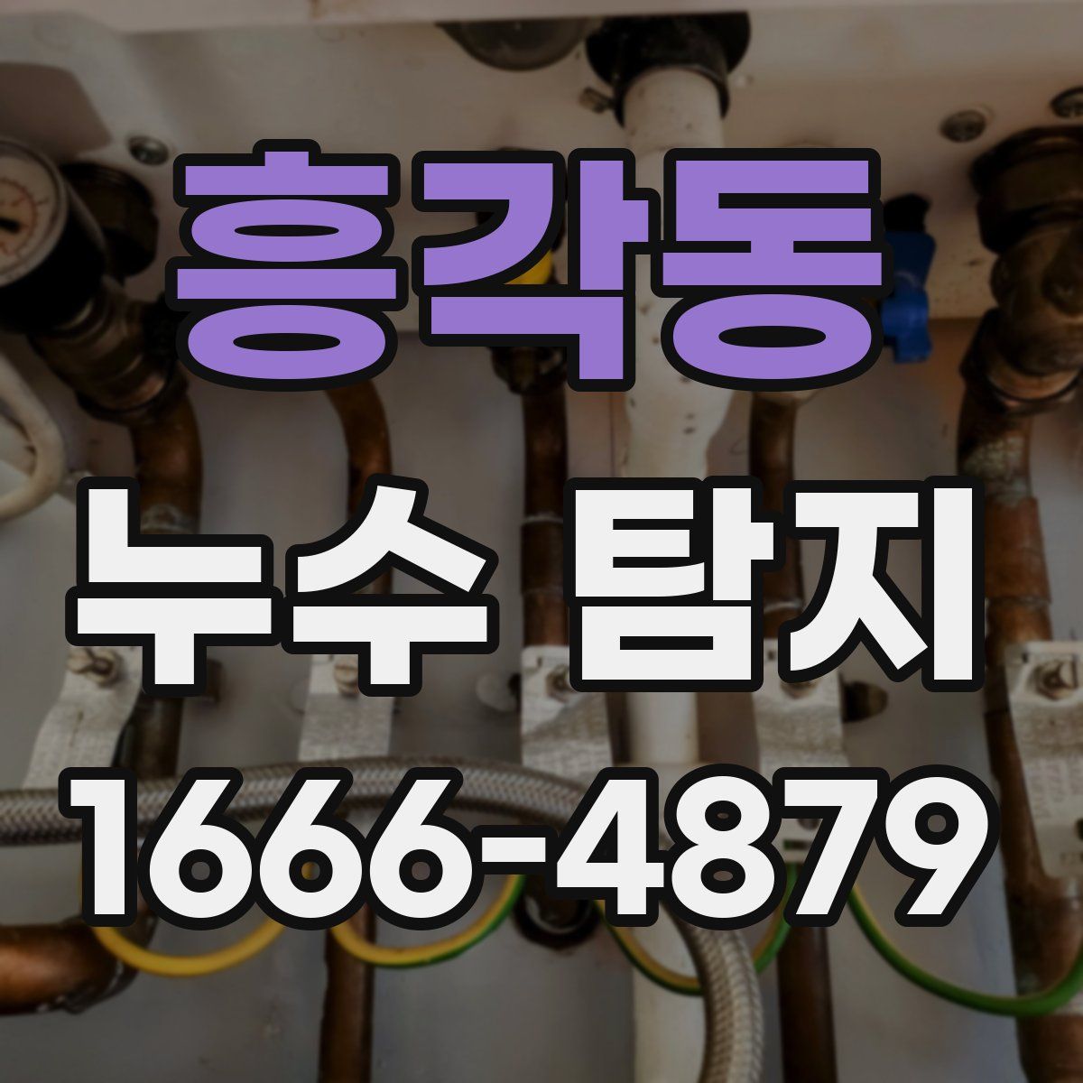흥각동 누수 탐지