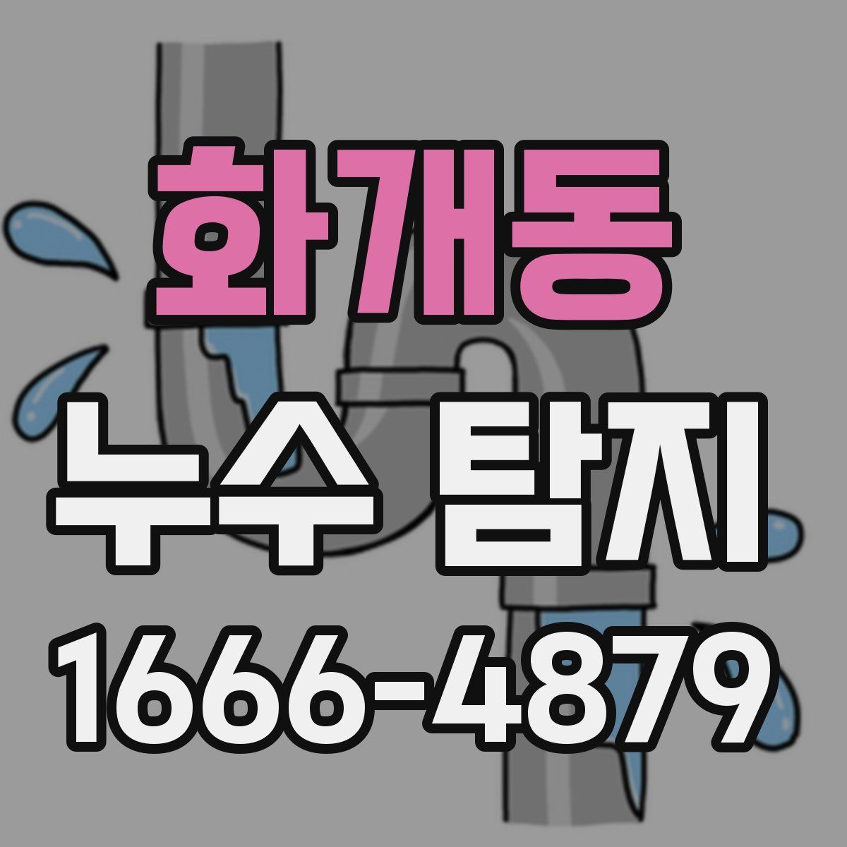화개동 누수 탐지