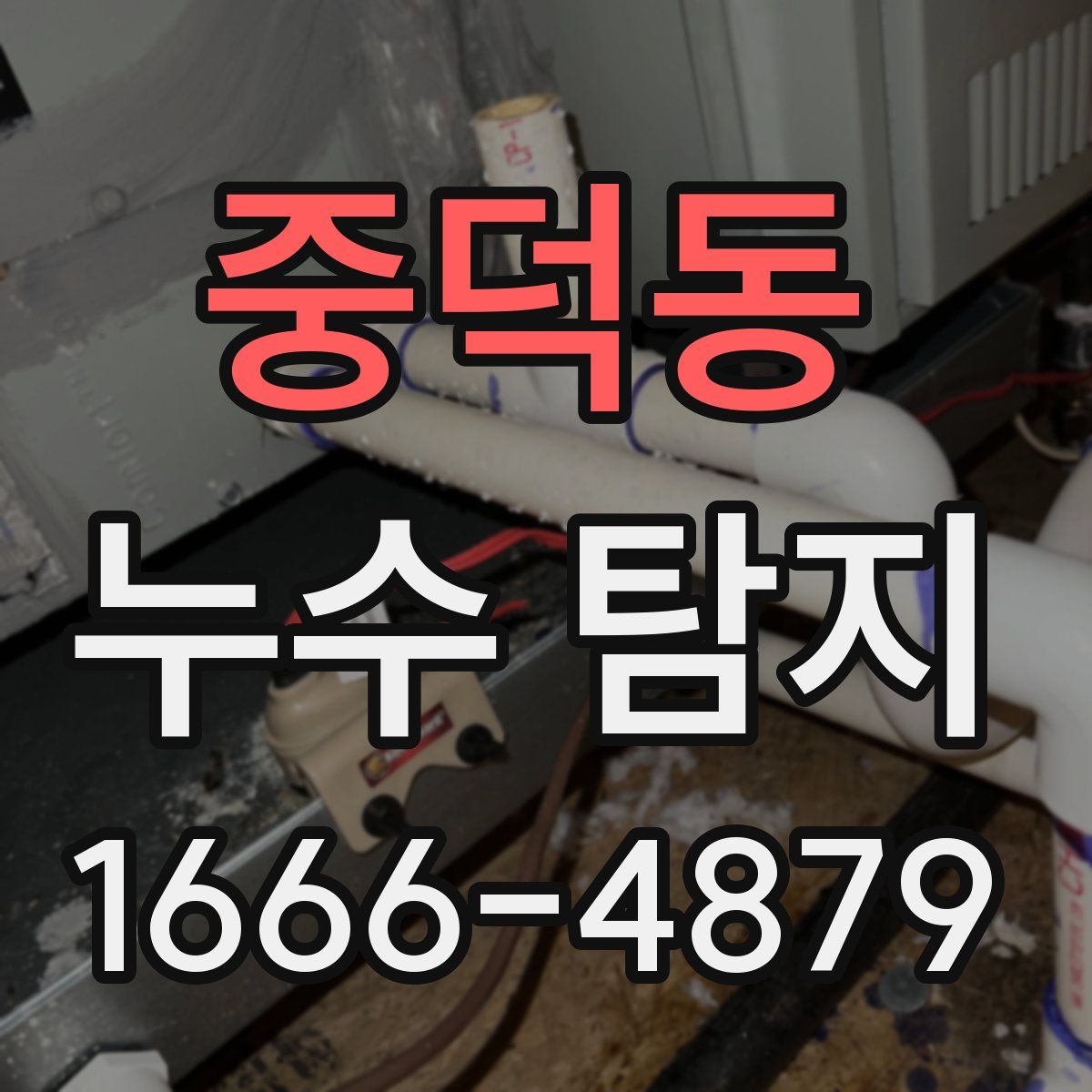 중덕동 누수 탐지