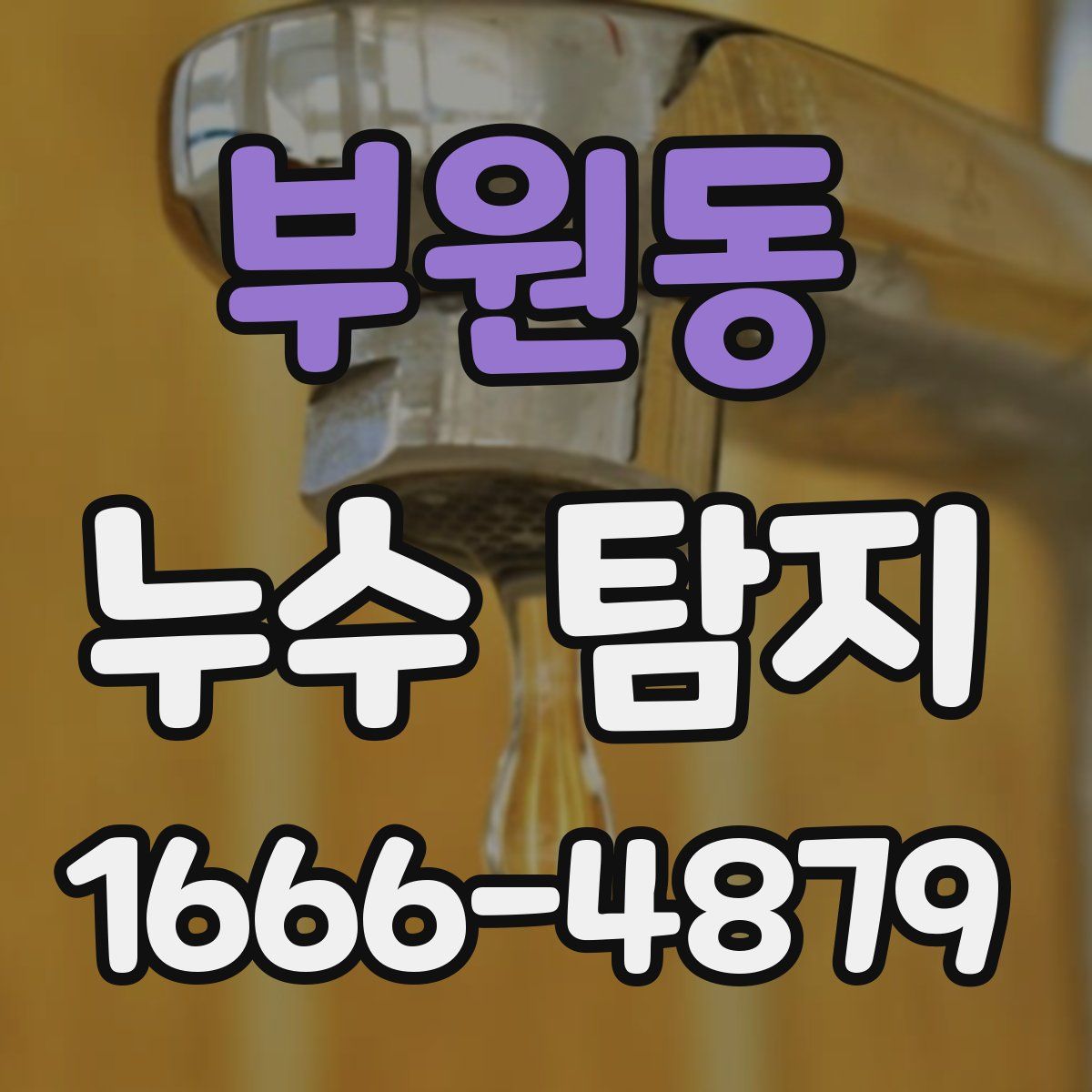 부원동 누수 탐지