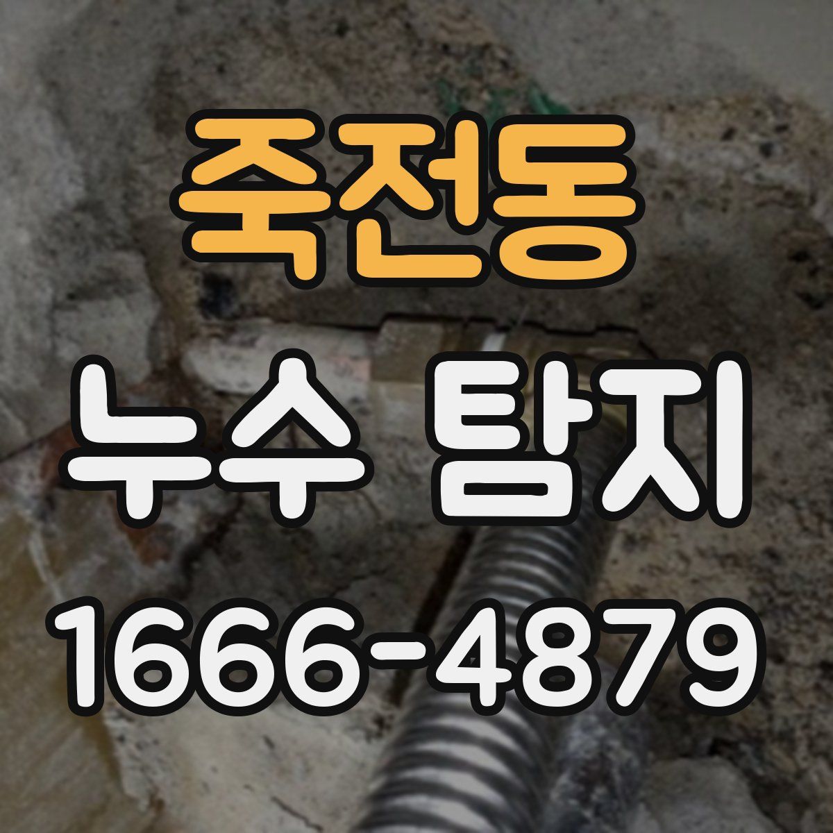 죽전동 누수 탐지