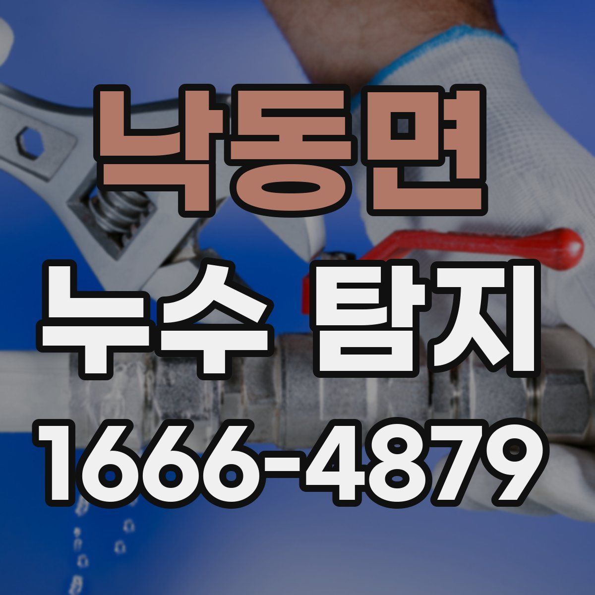 낙동면 누수 탐지