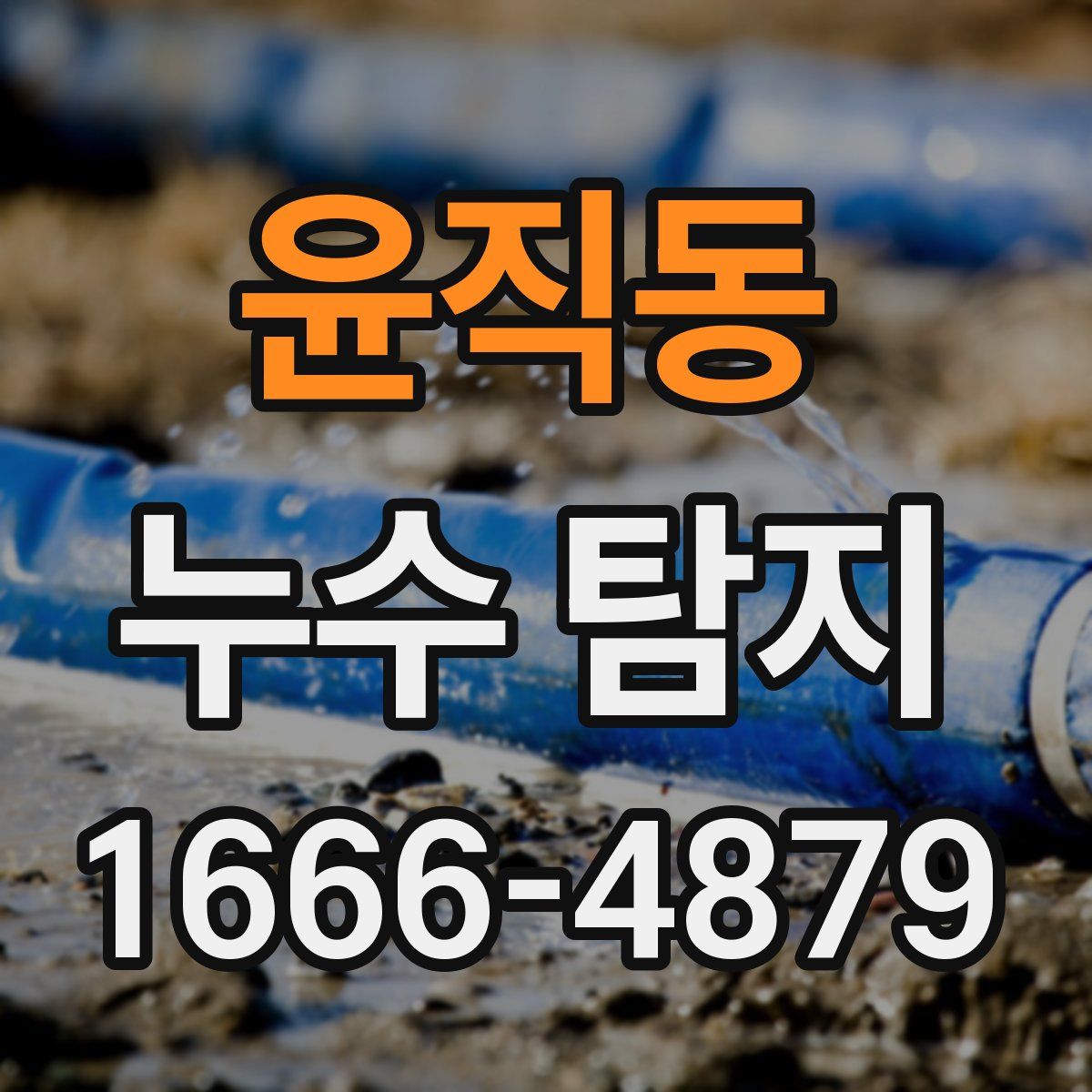 윤직동 누수 탐지