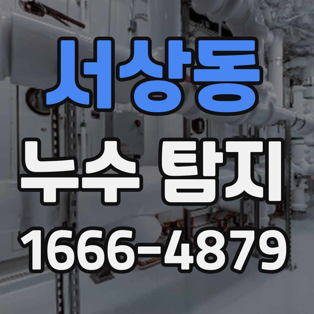서상동 누수 탐지