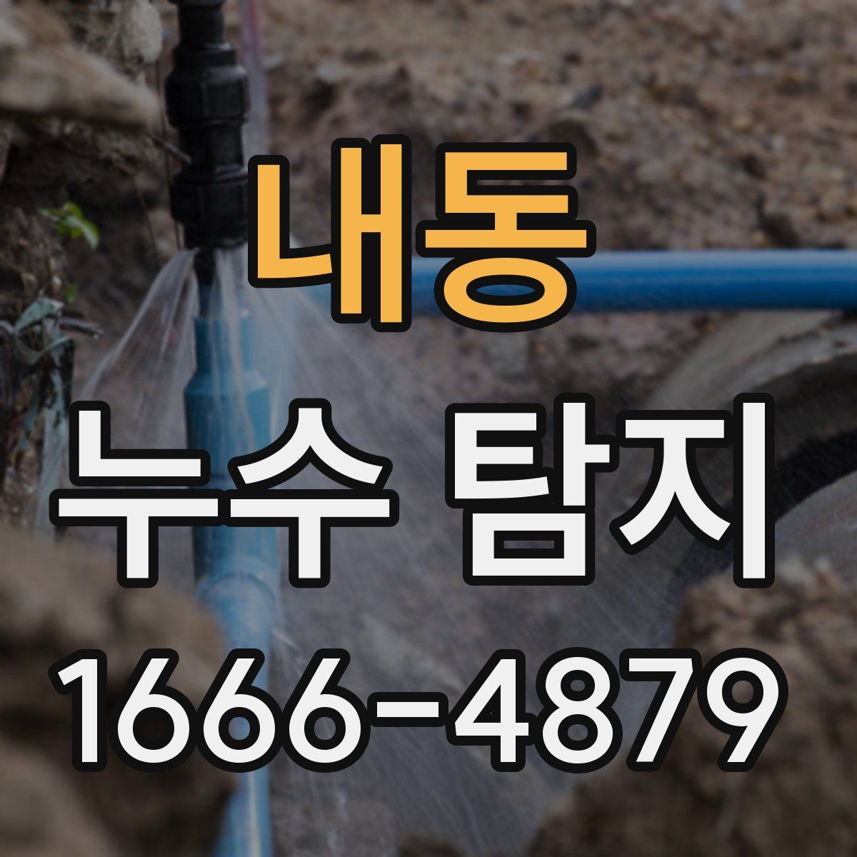 내동 누수 탐지