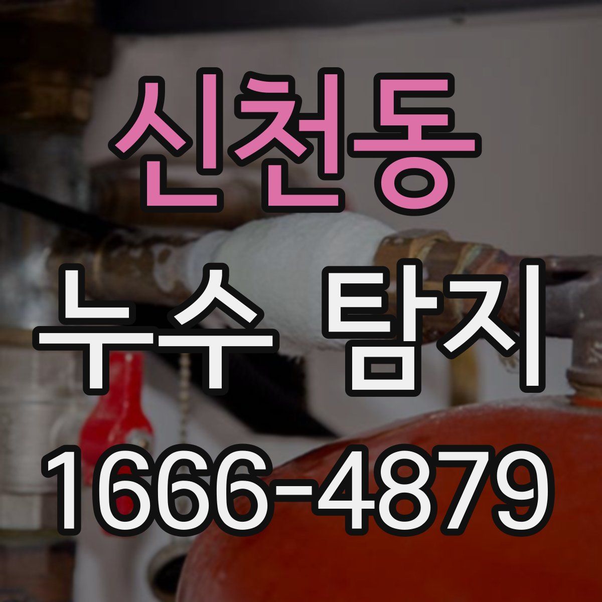 신천동 누수 탐지