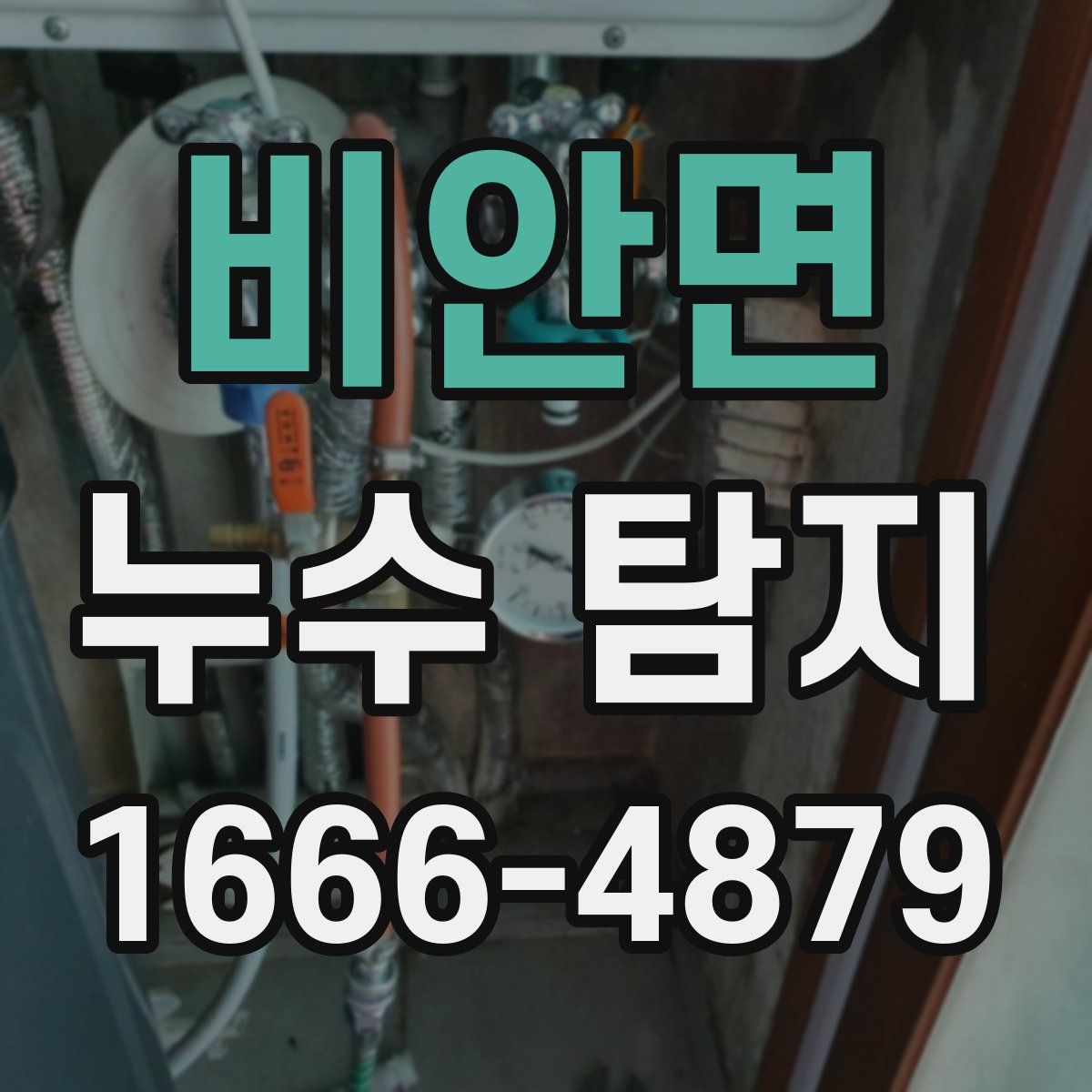 비안면 누수 탐지