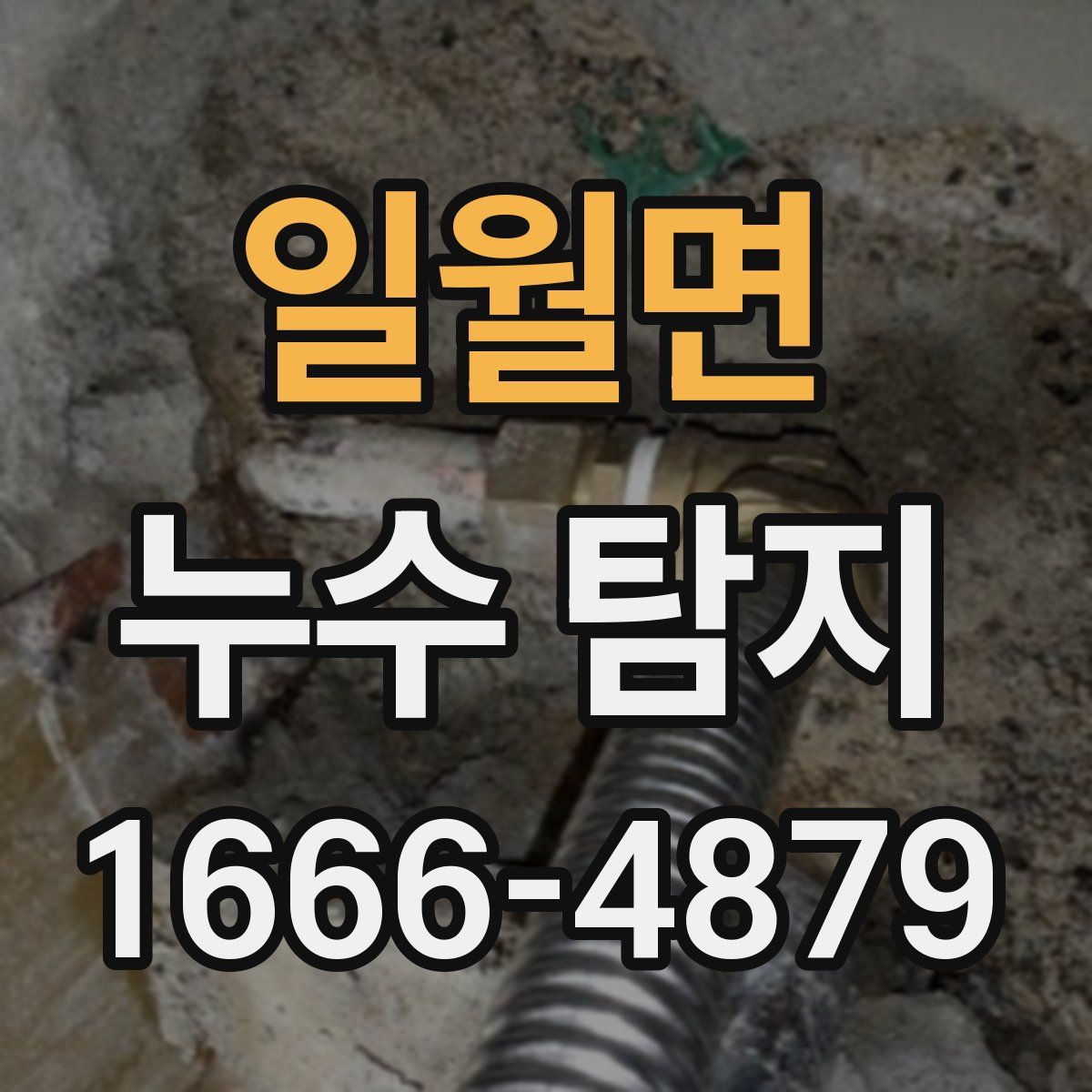 일월면 누수 탐지