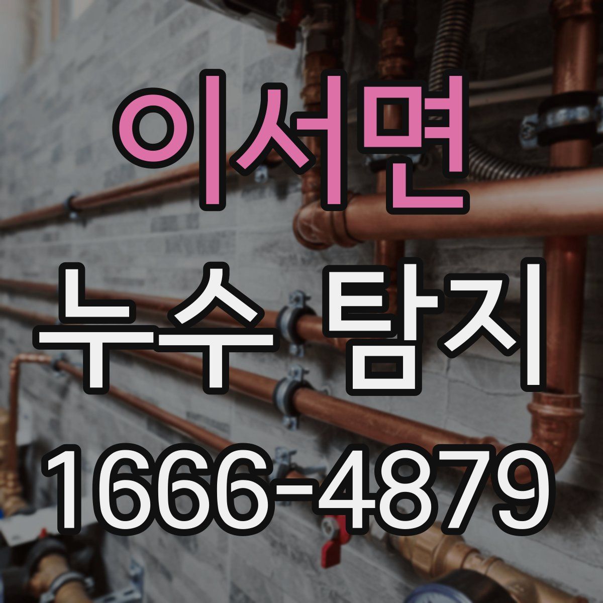 이서면 누수 탐지