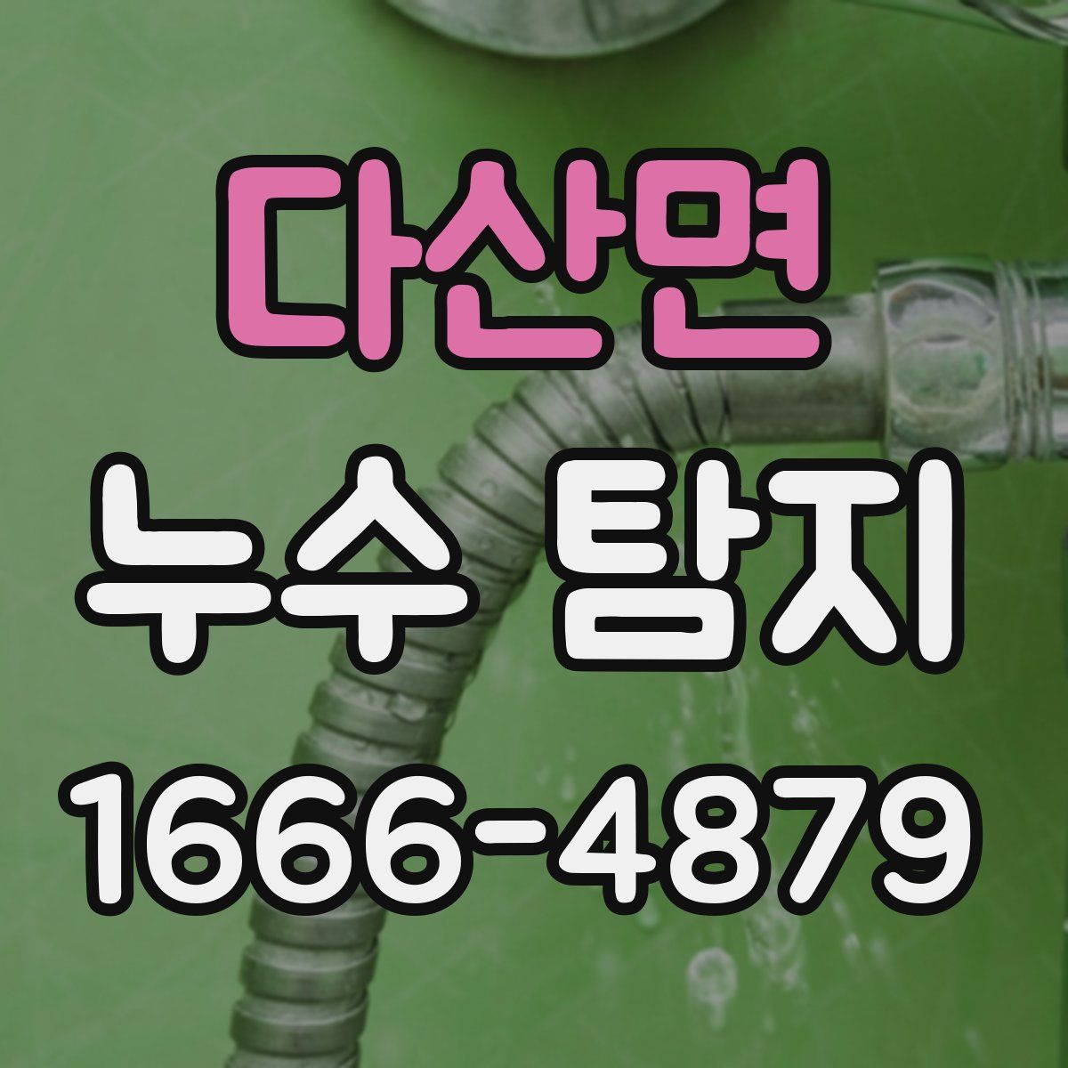 다산면 누수 탐지