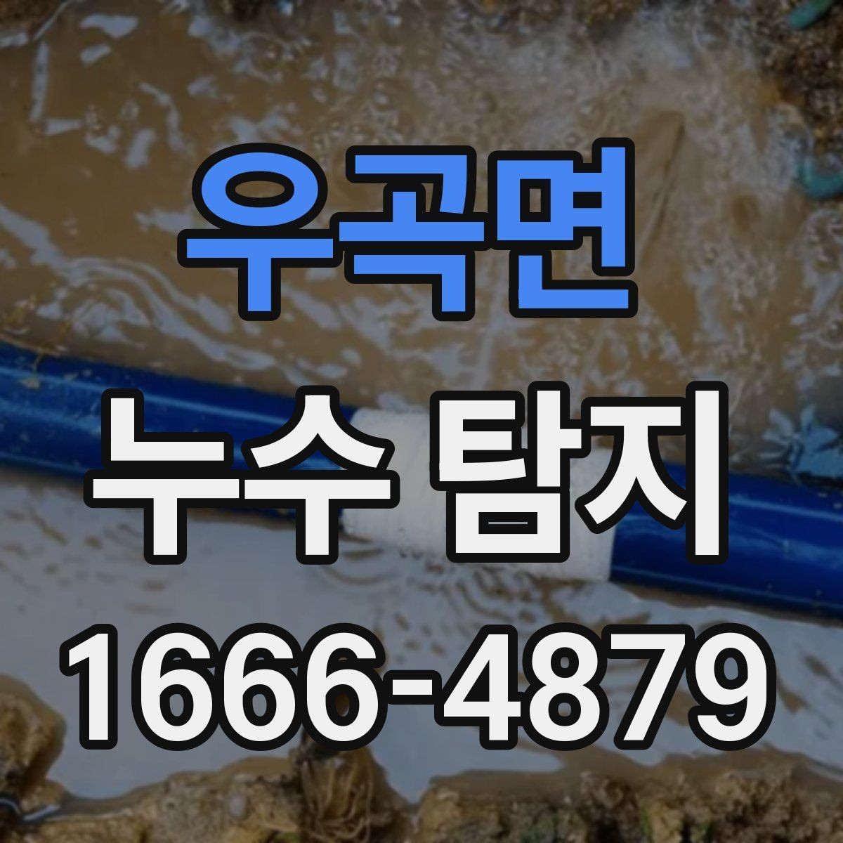 우곡면 누수 탐지 과정이 어떻게 진행되는지