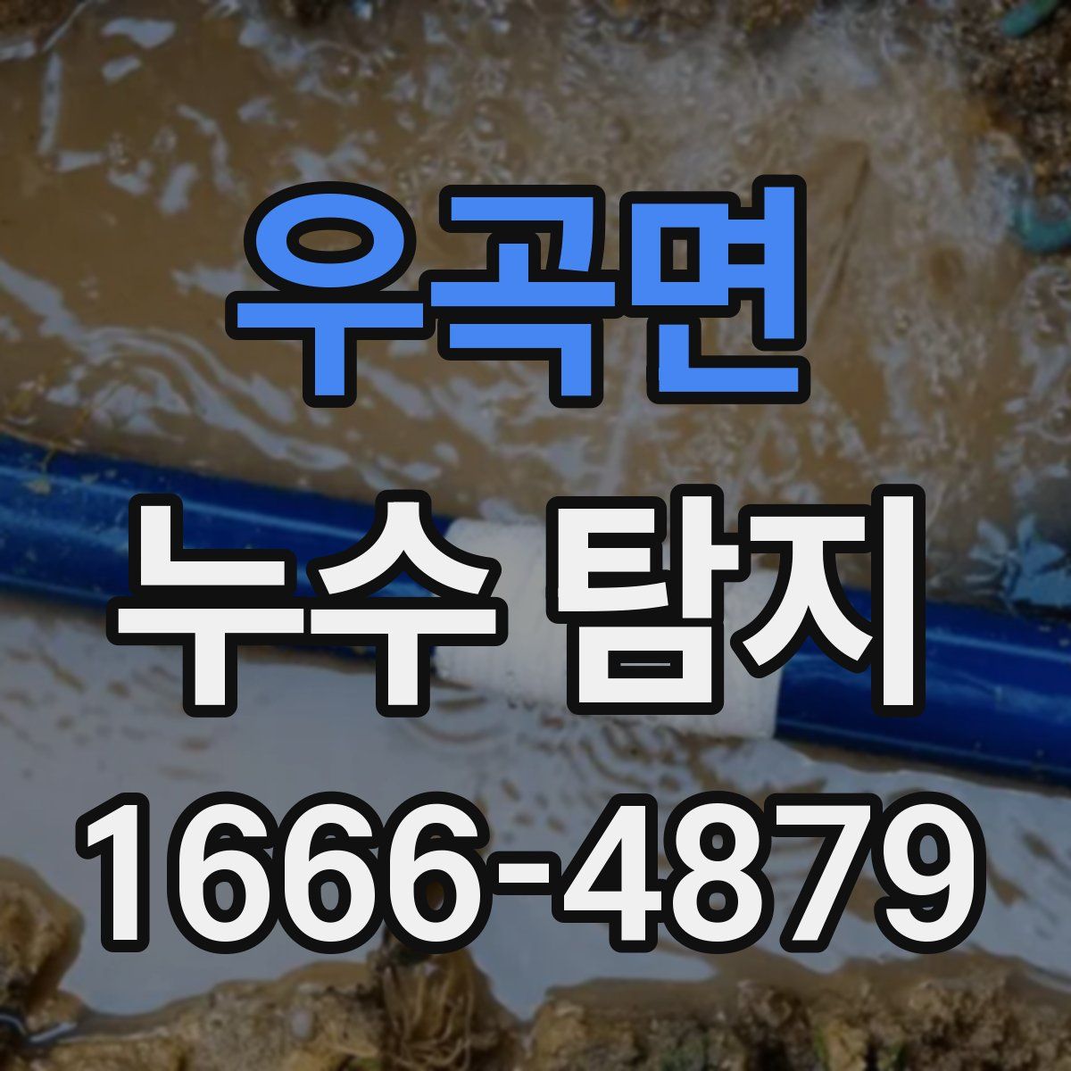 우곡면 누수 탐지