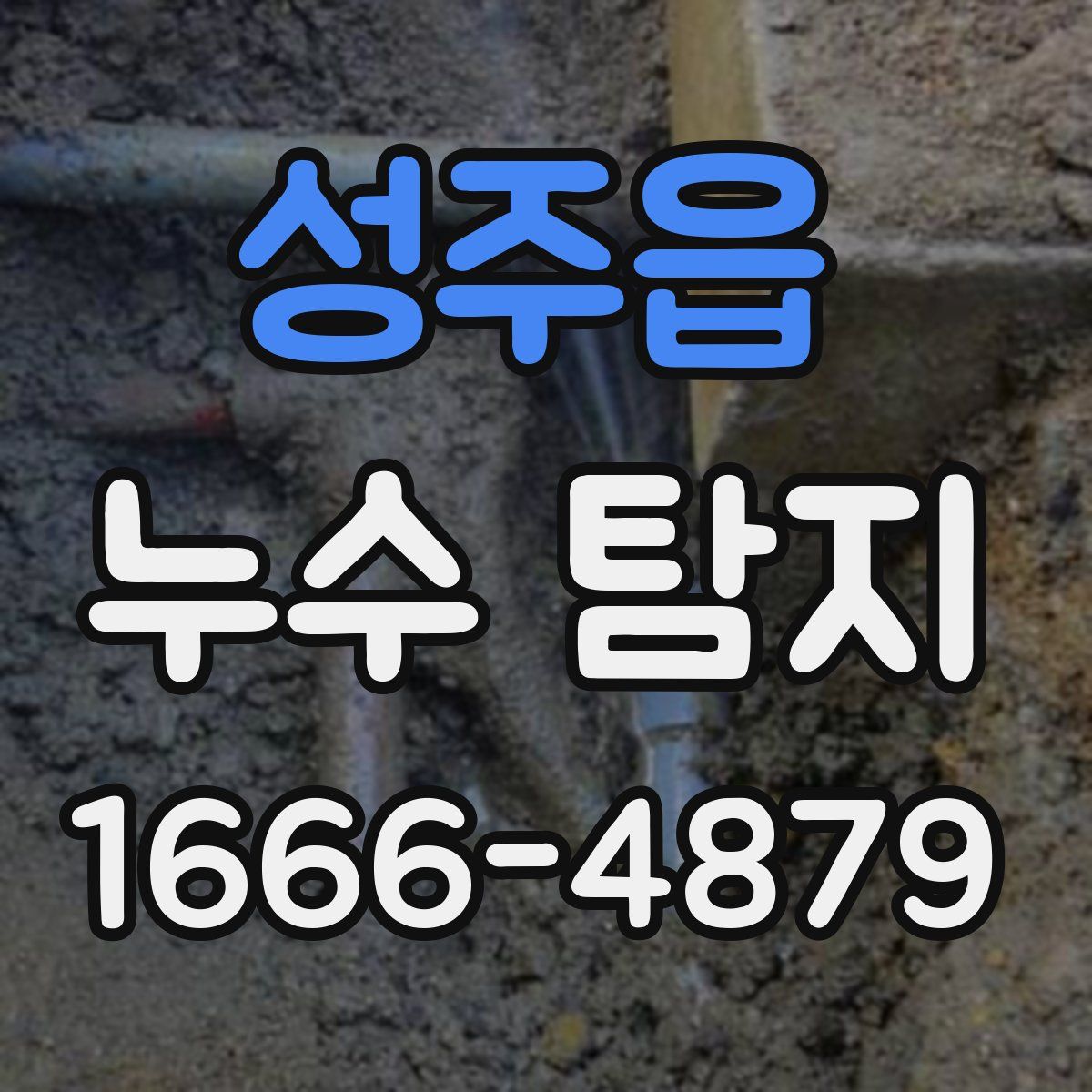 성주읍 누수 탐지