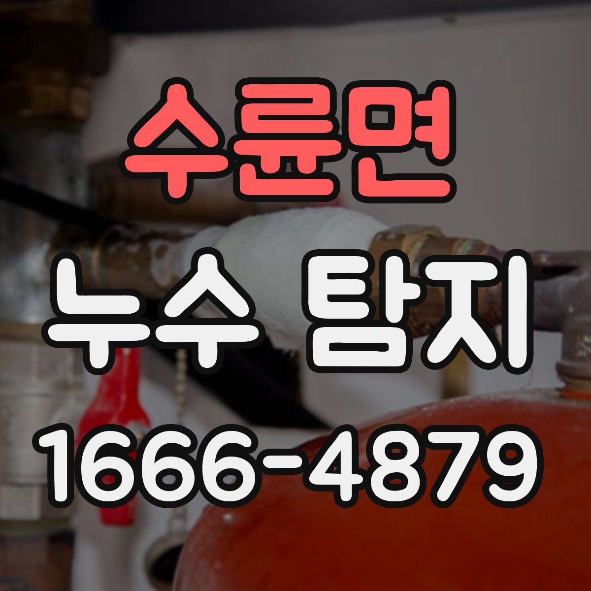 수륜면 누수 탐지