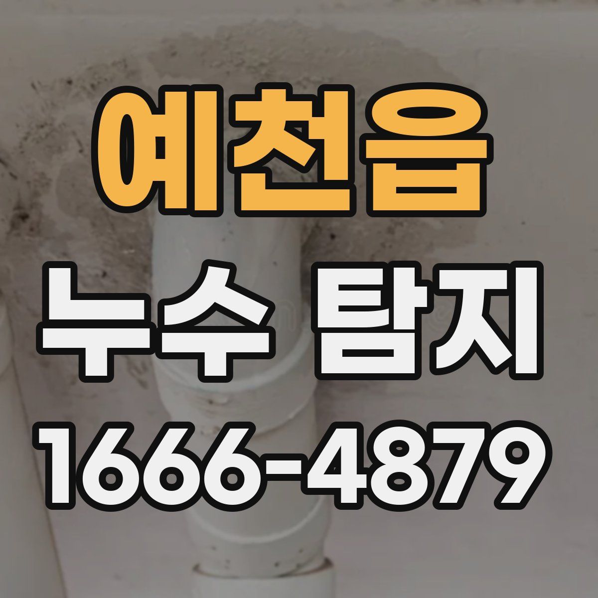 예천읍 누수 탐지