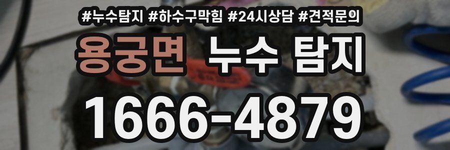 용궁면 누수 탐지