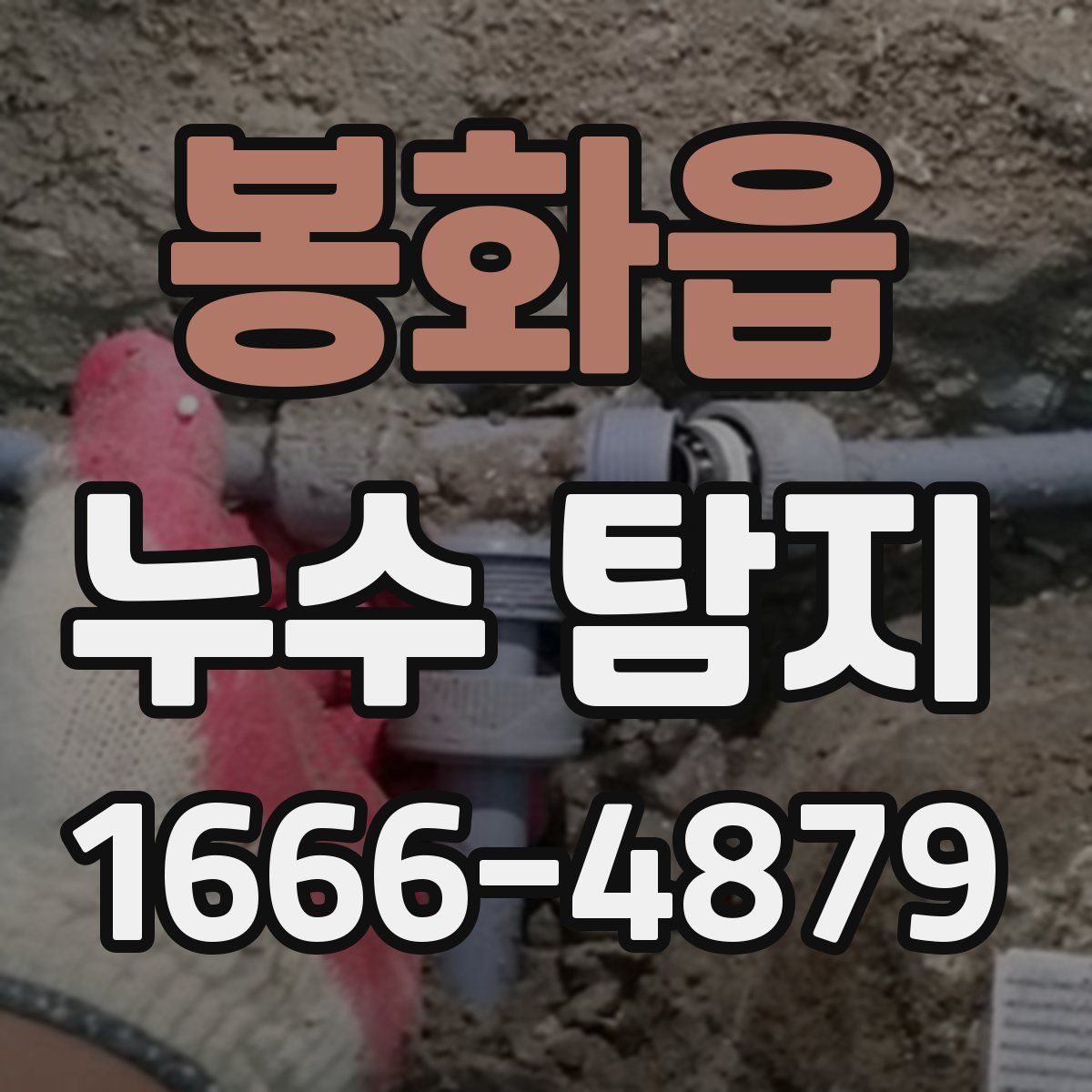 봉화읍 누수 탐지