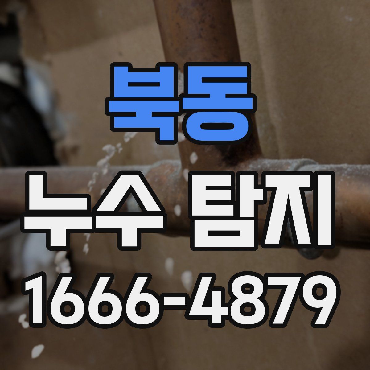 북동 누수 탐지