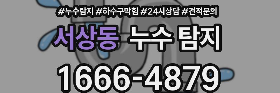 서상동 누수 탐지