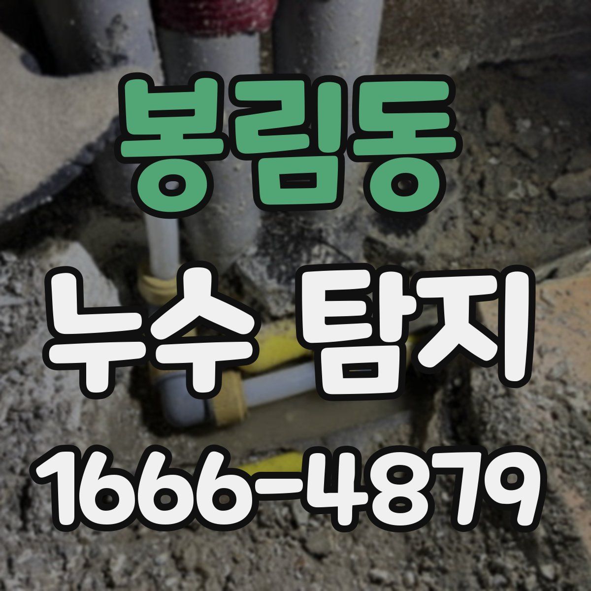 봉림동 누수 탐지