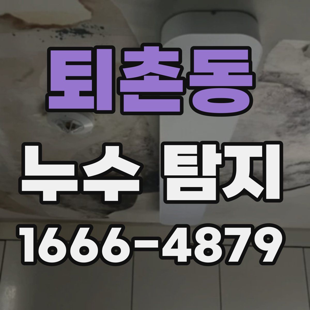 퇴촌동 누수 탐지