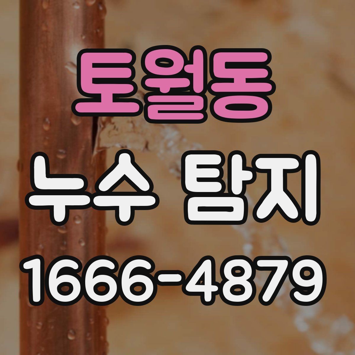 토월동 누수 탐지 업체 방문 전 알아둘 사항