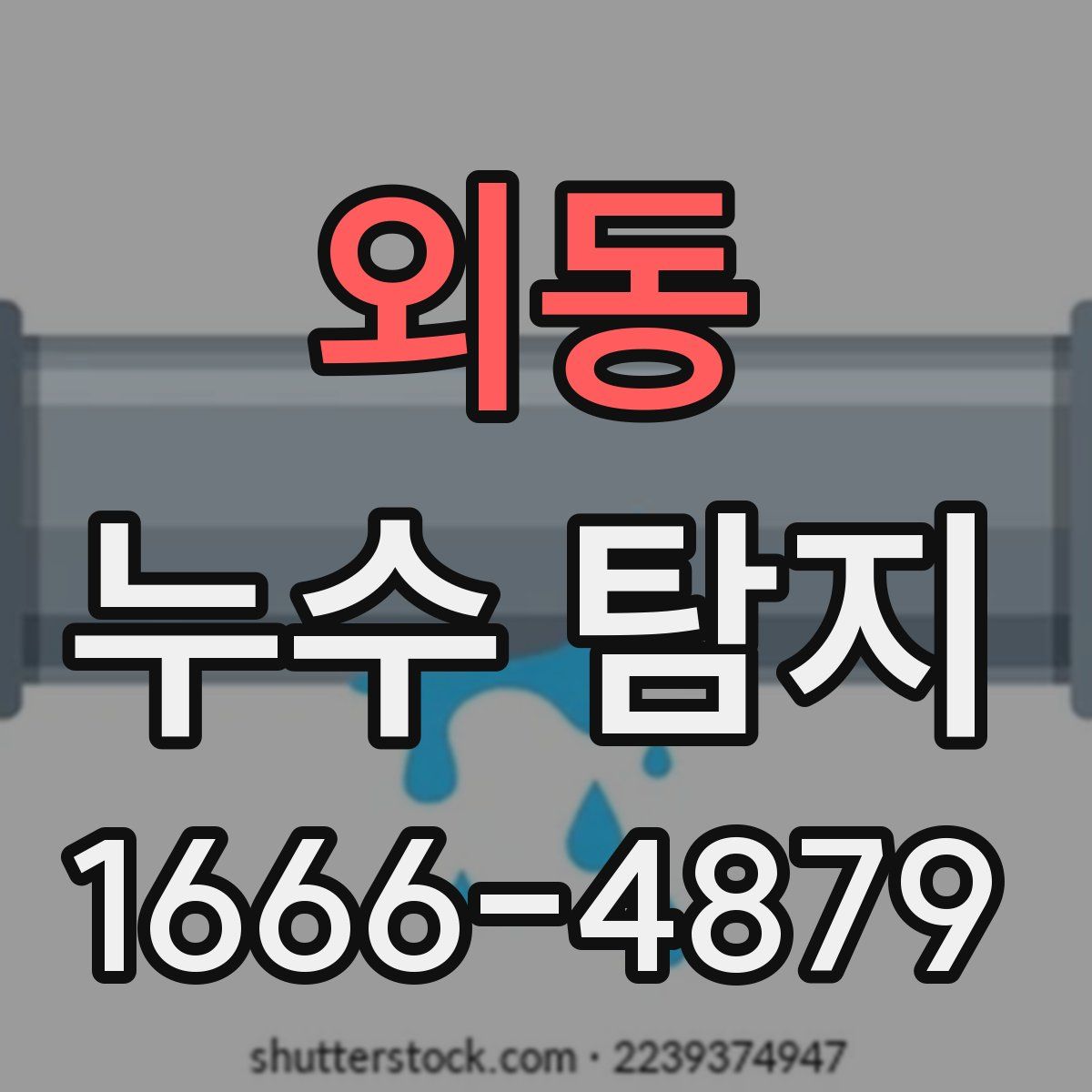 외동 누수 탐지