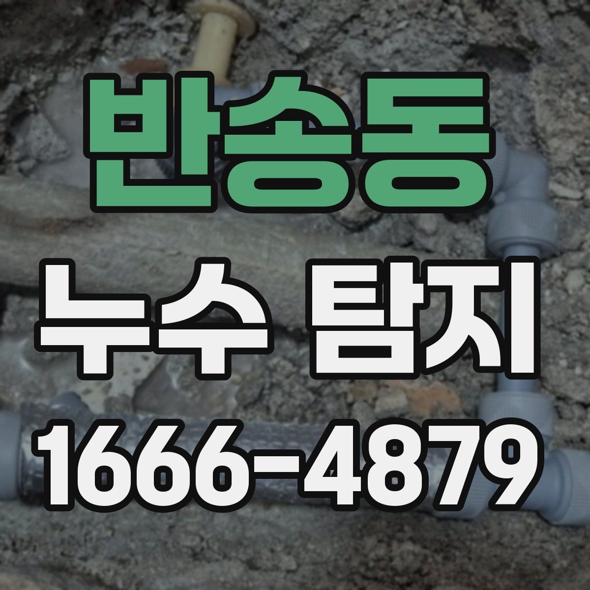 반송동 누수 탐지