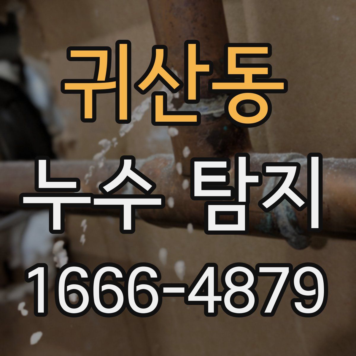 귀산동 누수 탐지