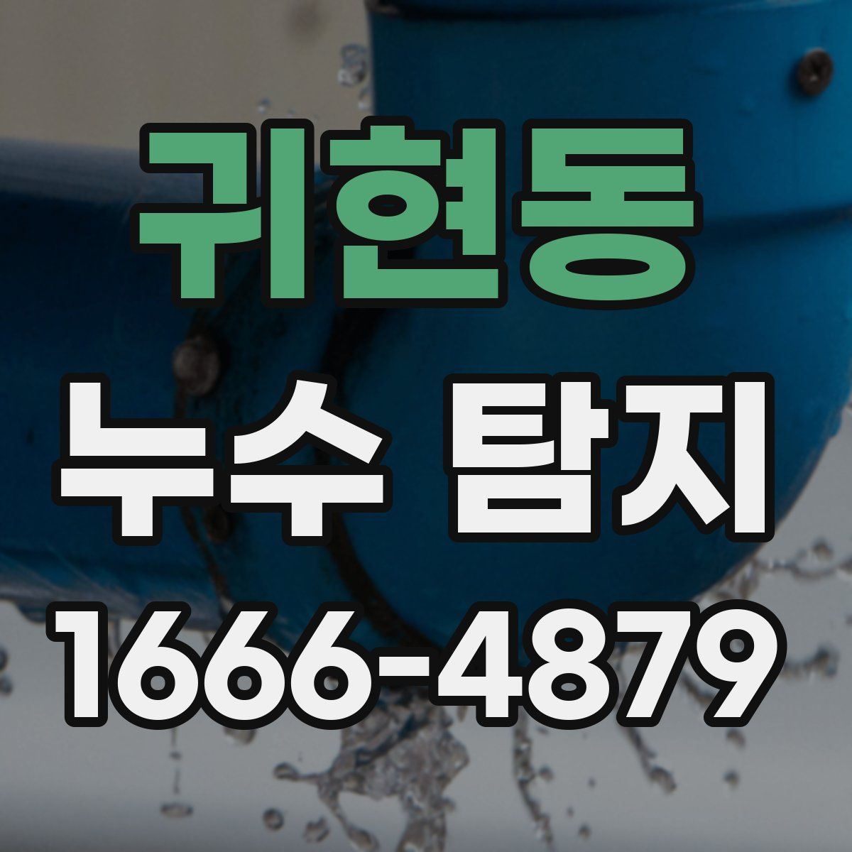 귀현동 누수 탐지