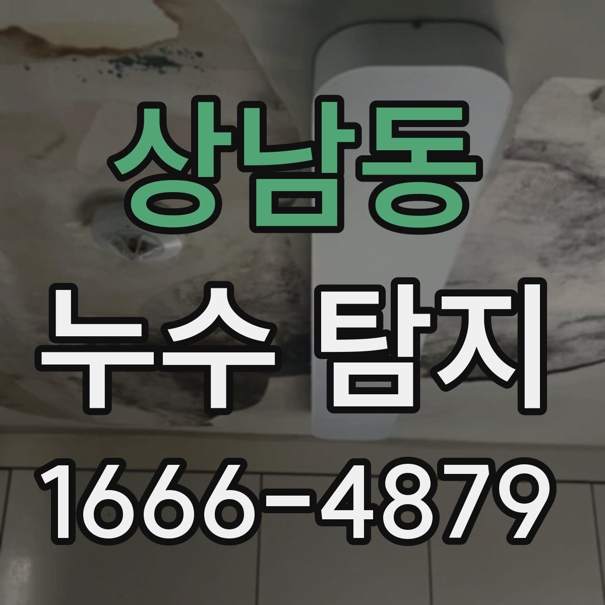 상남동 누수 탐지