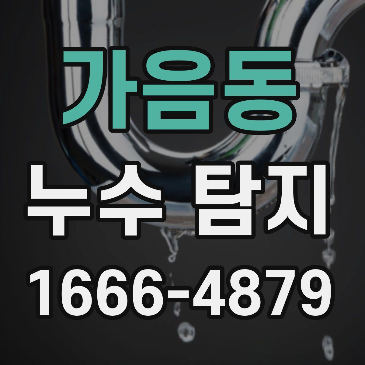 가음동 누수 탐지