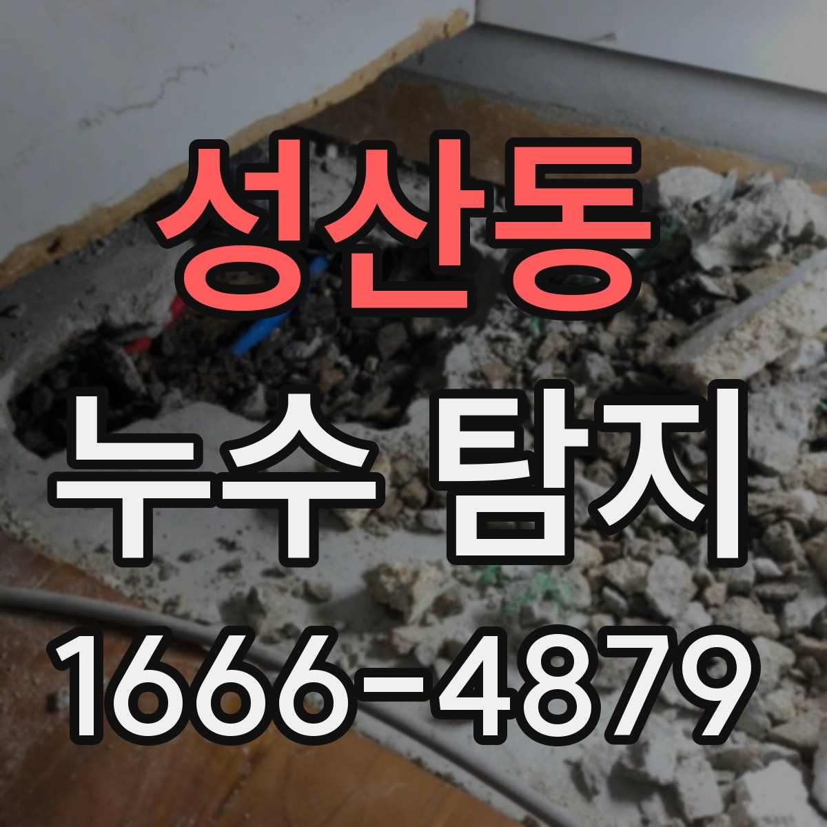 성산동 누수 탐지