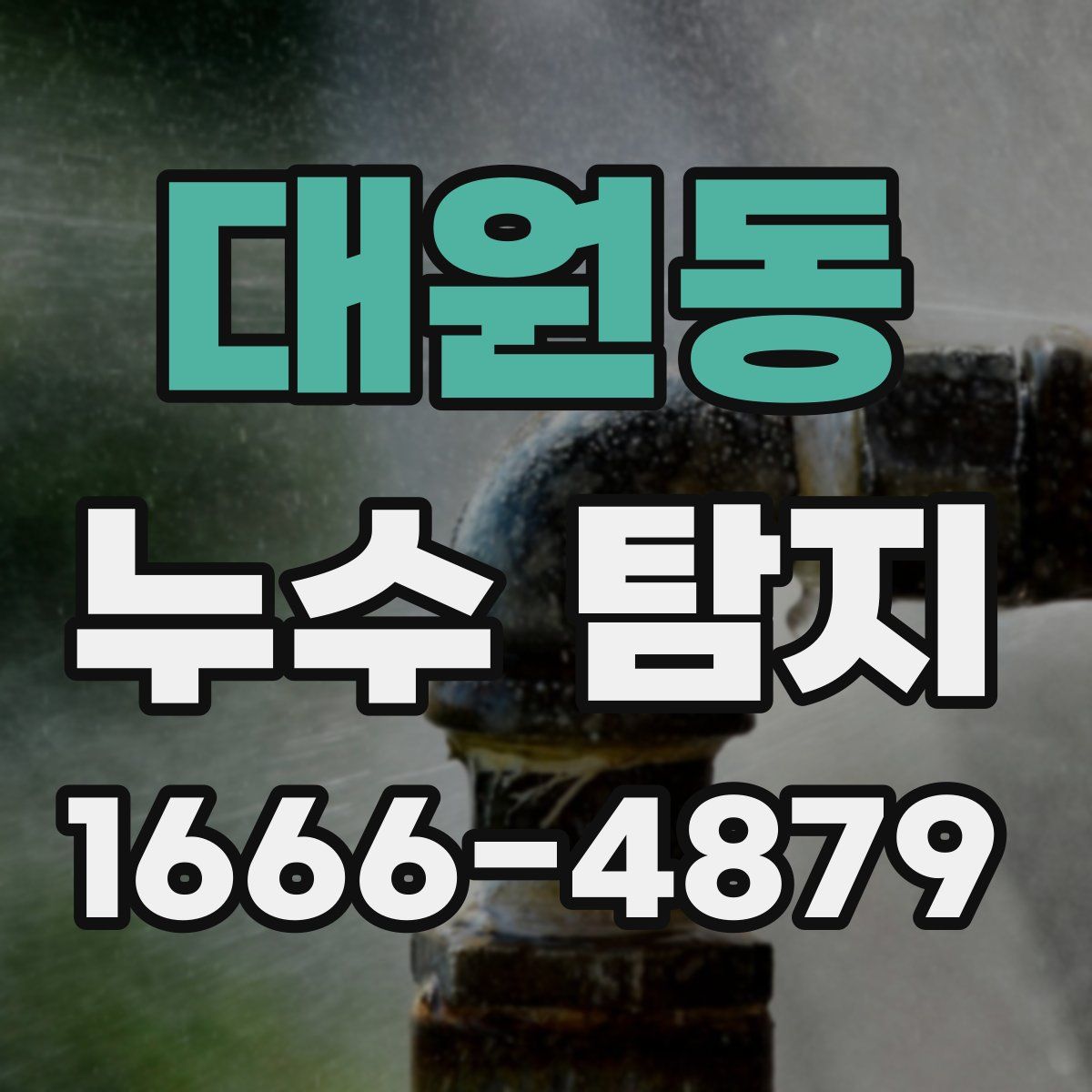 대원동 누수 탐지