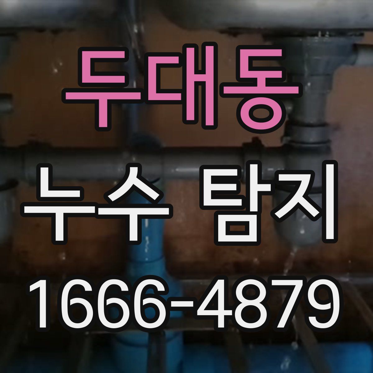 두대동 누수 탐지