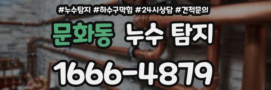 문화동 누수 탐지