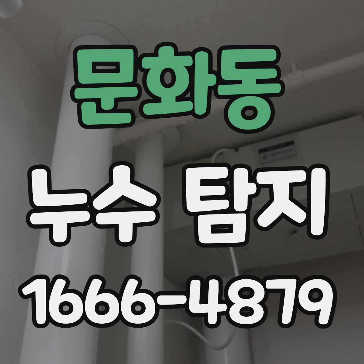 문화동 누수 탐지