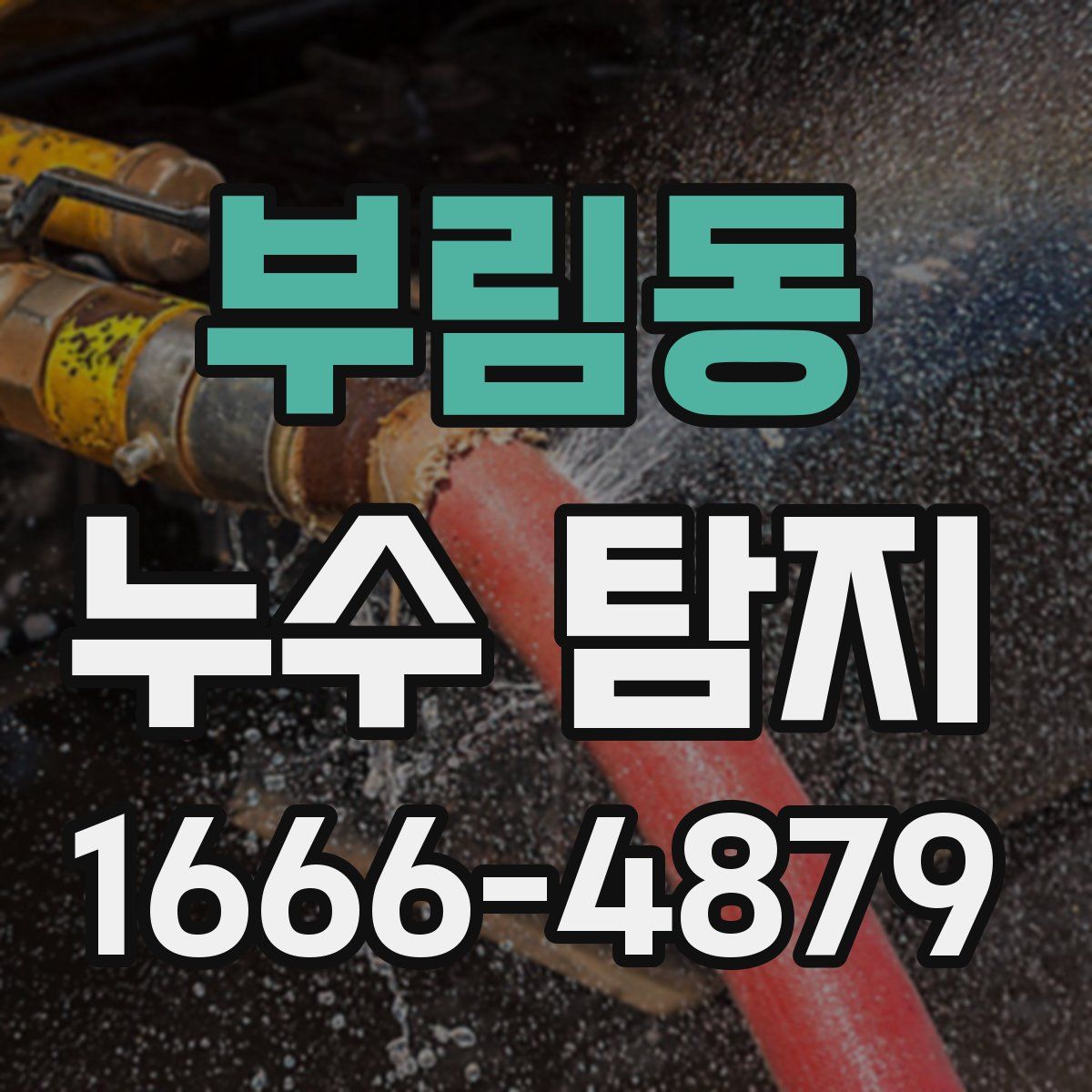 부림동 누수 탐지