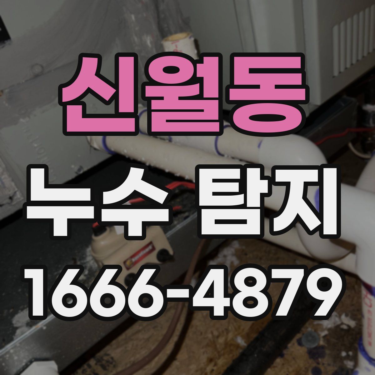 신월동 누수 탐지