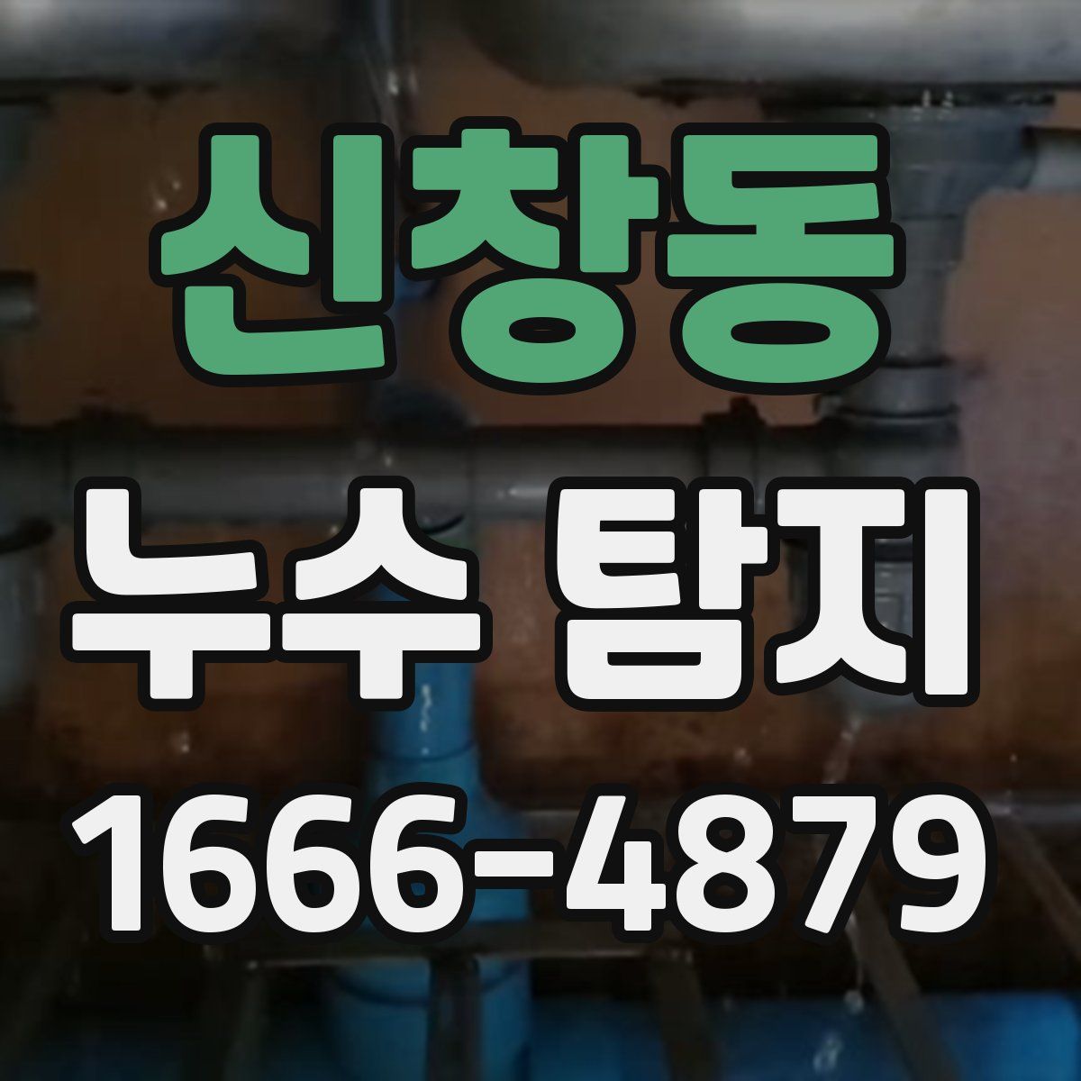 신창동 누수 탐지