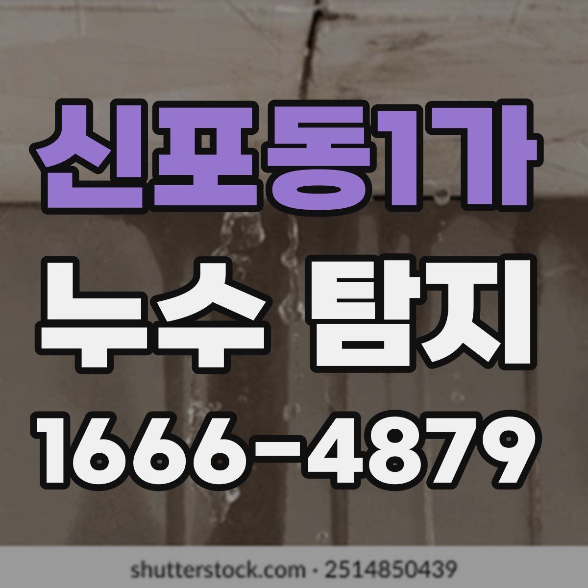 신포동1가 누수 탐지
