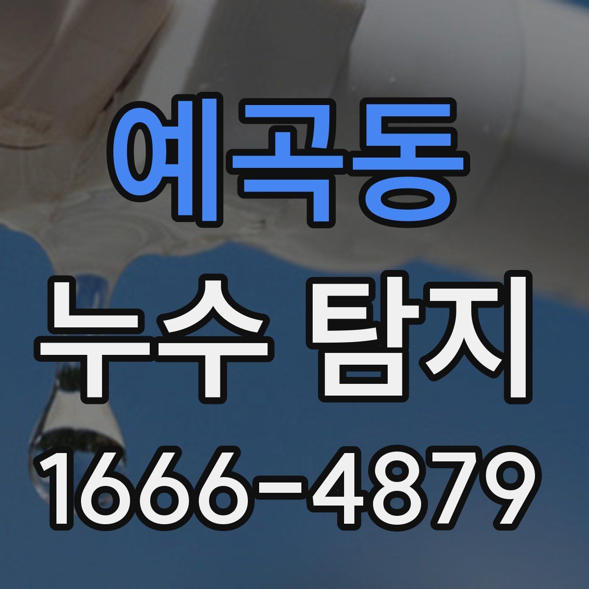 예곡동 누수 탐지
